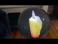 Real-time motion tracking with moving spherical display