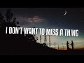 Aerosmith - I Don't Want to Miss a Thing (Lyrics)