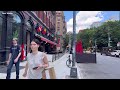 [4K]🇺🇸NYC Summer Walk🗽SoHo & Greenwich Village in Manhattan😎❤️‍🔥Hot Thursday Vibes | June 2024