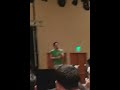 Todd Haberkorn- Singing happy birthday as Italy