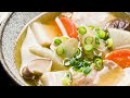 How to make Pork Miso Soup (Tonjiru) #豚汁
