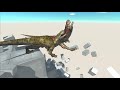 UPDATED T-REX in Brick Castle vs ALL UNITS Animal Revolt Battle Simulator