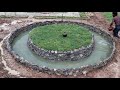 Build Stone Fish Pond