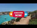 【4K】Discover Comino Island (Malta) - Walking Tour