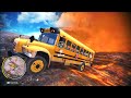 Chalky The School Bus Stuck In Volcano Lava | Off The Road Unleashed Nintendo Switch Gameplay HD