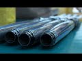 The process of making a high-end carbon fishing rod. Amazing Korean fishing rod factory