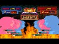 CPU League Battle - Project Justice/Rival Schools 2 (Sega Dreamcast)