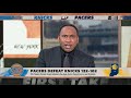 Stephen A. blasts the Knicks in an EPIC rant: 'Y'ALL LOOK LIKE TRASH! WAKE THE HELL UP' | First Take