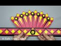QUICK AND EASY FESTIVAL HEADDRESS MAKING / DIY CROWN MADE OF COLORED PAPER