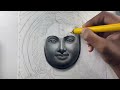 Drawing Shree Ram Ji , Ram Lalla Drawing | Step by Step Shading Tutorial Part 1