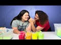 3 COLORS OF GLUE SLIME CHALLENGE