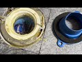 HOW TO INSTALL TOILET WAX RING RUBBER BETTER THAN WAX BY FLUIDMASTER