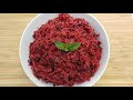 DELICIOUS & HEALTHY | BEETROOT PULAO RECIPE  | TASTY BEETROOT RICE | EASY AND QUICK | by Savory Icon