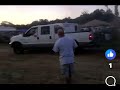 Truck Pull at Motorcross Pro National Budds Creek Md gone wrong