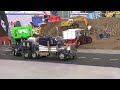 TRACTORS AND RC TRUCKS WORK HARD ON HUGE PLAYGROUNDS