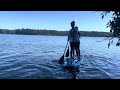 Trying Out Paddleboarding