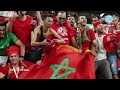 انهيار بونو بعد تأهيل المنتخب المغربي و احتفالية عالمية للاعبين مع الجماهير داخل الملعب