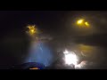 Night Ride in Heavy Rain and Lightning | Short Clip