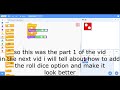 how to make a dice in scratch-basic roll and singleeplayer #1