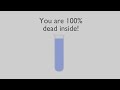 What percent dead inside 💀