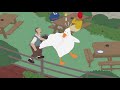 Beating Untitled Goose Game as a Giant Goose