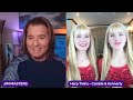 Harp Twins Camille, Kennerly Kitt Rare, Exclusive Interview, Performance on The Jim Masters Show