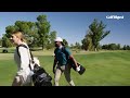 Larry Fitzgerald vs. Hally Leadbetter | On The Tee | Golf Digest