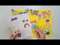 🎠paperdiy🎠 🎪The Amazing DIGITAL CIRCUS x POPPY PLAYTIME😈 Decorate with Sticker Book #asmr #creahabit