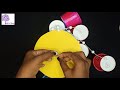 DIY EMOJI WALL HANGING|PAPER CUP WIND CHIME|BEST OUT OF WASTE|CUTE SMILEY WALL HANGING|WALL DECOR