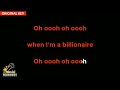Billionaire - Bruno Mars, Travie McCoy (Karaoke Songs With Lyrics - Original Key)