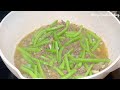 GROUND BEEF and GREEN BEANS in OYSTER SAUCE | BEEF GINILING in OSYTER SAUCE | Pinoy Simple Cooking