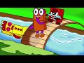 Oh No NB 3 Washed Away Numberblocks Fanmade Coloring Story