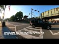 E-Bike from Madison, NJ to Morristown, NJ at 15x speed