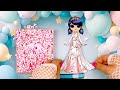 Marinette, Alya, Cloe, Kagami, Shadybug: Who gets the best Wedding Dress? SurprisingDolls Paper DIY