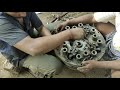 Ashok Leyland  Bus clutch plate repair and refitting
