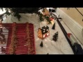 Kmart Christmas Village and Train set Under the Tree