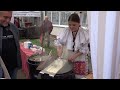Street Food Festival in Slovakia, Slovak Cuisine. Farmers markets