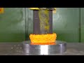 Top 100 Best Hydraulic Press Moments VOL 4 | Satisfying Crushing Compilation
