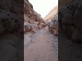 Slit gorge, White Dome Trail, Valley of Fire National Park, Nevada