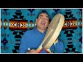 Victor Tssessaze Dene Drumming