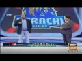 Pakistani TV Host fighting with Comedians on Live PSL show  Umar Sharif speechless