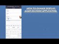 How To Change Display Name on Zoom Application Tutorial