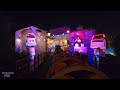 Slinky Dog Dash 2024 NIGHT POV in [4K] | Toy Story Land, Disney's Hollywood Studios