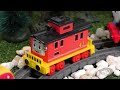 Tom Moss Mystery Toy Train Story with Thomas Trains and Bruno