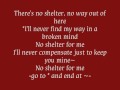 Seether - No Shelter lyrics (Official NCIS Soundtrack)