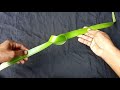 cara membuat ketupat lima sudut, dari daun kelapa