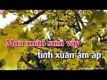 Karaoke Mùa Xuân Xa Quê Tone Nữ Gõ Bo | Trương Văn Điệp