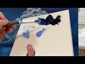 HOW TO PAINT CLOUDS ☁️ 3 easy steps in Acrylic #acrylic #painting #clouds #art #tutorial