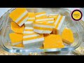 আম ও দুধ দিয়ে ভীষণ মজাদার পুডিং || Mango milk pudding