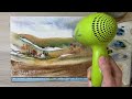 Spontaneous Landscape in Watercolour | Finding Calm in the Painting Process | Loose Style